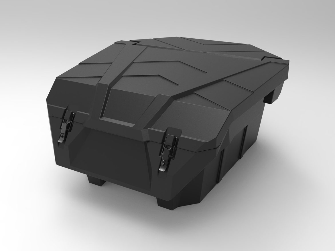 ランペ *p(R)ojectR コンテナボックス HIGHLANDS PXP Xtreme UTV Rear Cargo Box - Polaris RZR Pro XP/Turbo