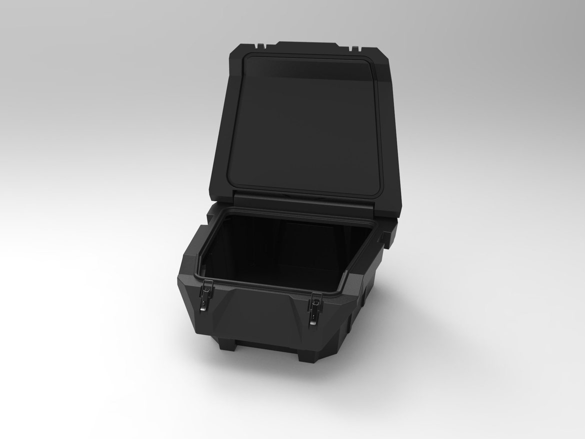 ランペ *p(R)ojectR コンテナボックス HIGHLANDS PXP Xtreme UTV Rear Cargo Box - Polaris RZR Pro XP/Turbo