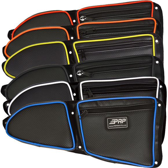 Front Door Bags for RZR Turbo, Turbo S, 1000, 1000s, and 900 2015+ by PRP