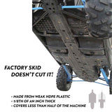 UHMW SKID PLATE | POLARIS RZR XP 4 1000 BY SSS OFF-ROAD