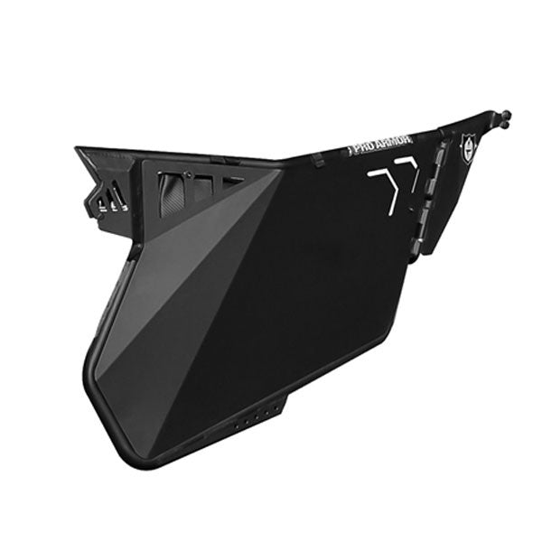 RZR Full Doors – Front Hinge Slam Latch, Black Aluminum, Bolt-On For 570 800 XP900