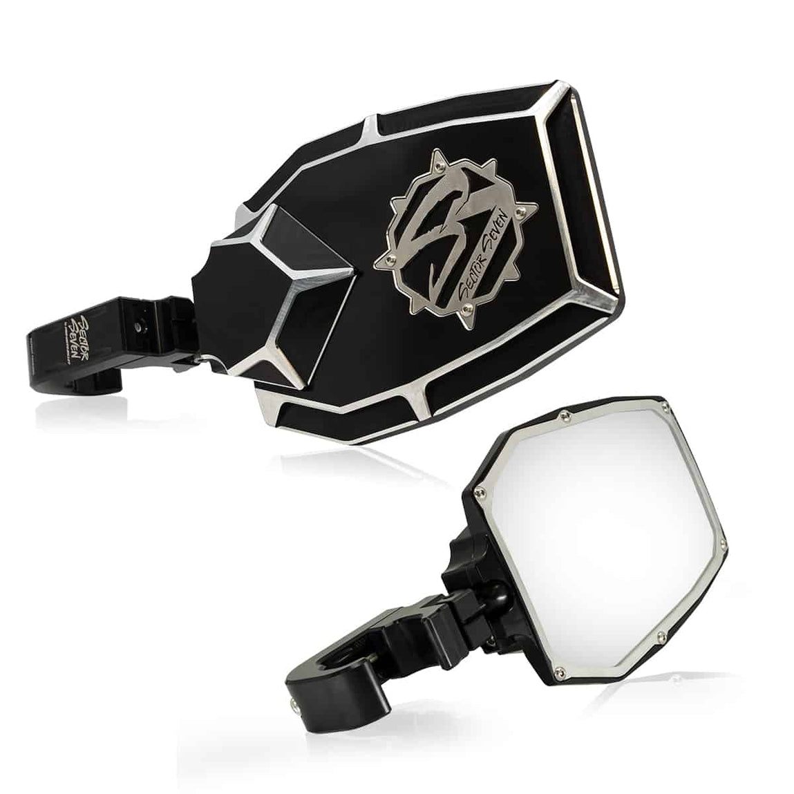 Sector Seven Navigator Mirrors With Universal Spud Clamps (28% Off