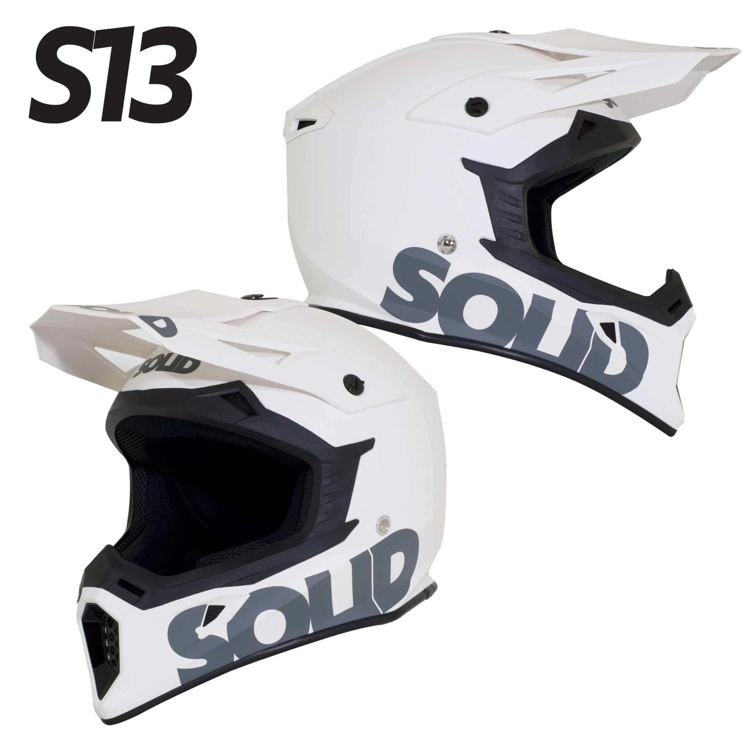 SOLID S13 MOTO DESIGN FULL FACE – Pro UTV Parts