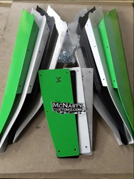 McNasty  Customz KRX 1000 UPPER ALUMINUM DOORS KAWASAKI TEYRX