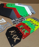 MCNASTY CUSTOMZ 3 pack KRX 1000 belt guard, master guard, and logo