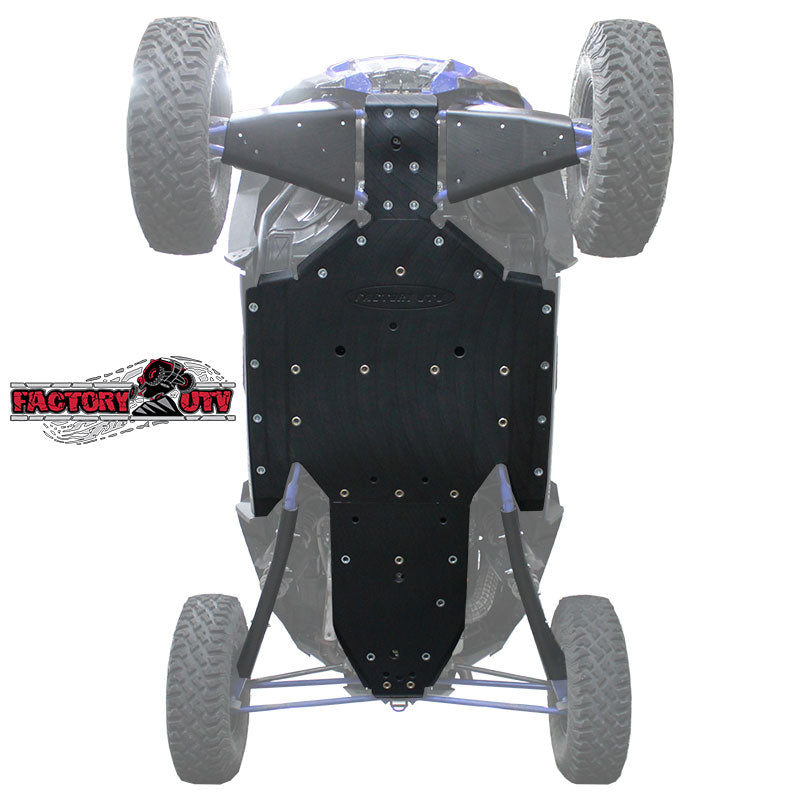 Polaris RZR XP Turbo S UHMW Skid Plate by Factory UTV – Pro UTV Parts