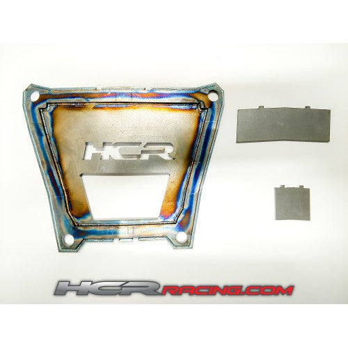 HCR RZR Turbo S Back Plate with weld in tabs