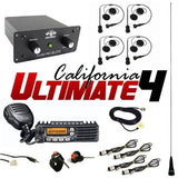 Elite California Ultimate 4 (4 Person intercom and radio kit) by PCI Race Radios