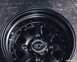 Vivid Racing Forged D15 Wheel Package Trail Can-Am Maverick X3 15x7 Matte Black