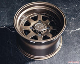 Vivid Racing Forged D15 Wheel Package Trail Can-Am Maverick X3 15x7 Satin Bronze