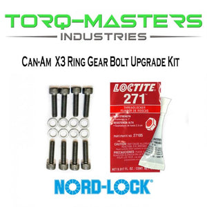 Can-Am X3 Ring Gear Bolt Upgrade Kit by Torq Masters