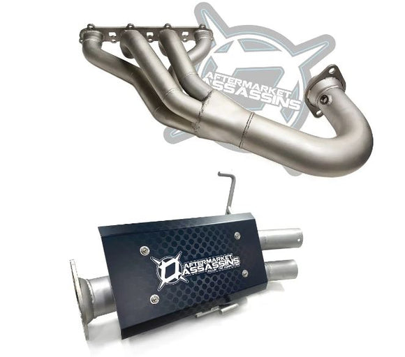 Aftermarket Assassins 2022-Up RZR Pro-R 4 Cylinder Full Exhaust **2-5 Day Lead Time**