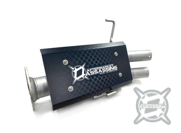 Aftermarket Assassins AA Stainless Slip-On Exhaust for 2022-Up Pro R 4 Cylinder