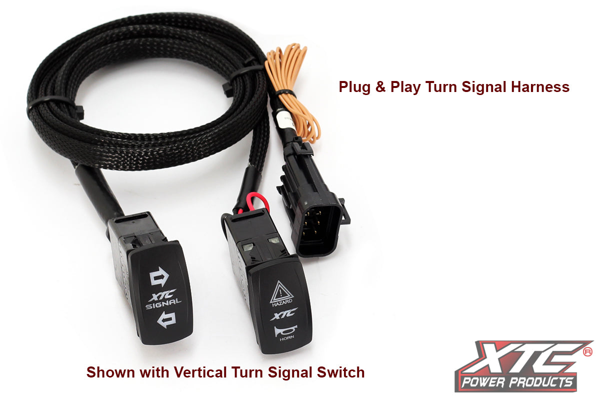 Kawasaki KRX Self-Canceling Turn Signal System with Horn by XTC