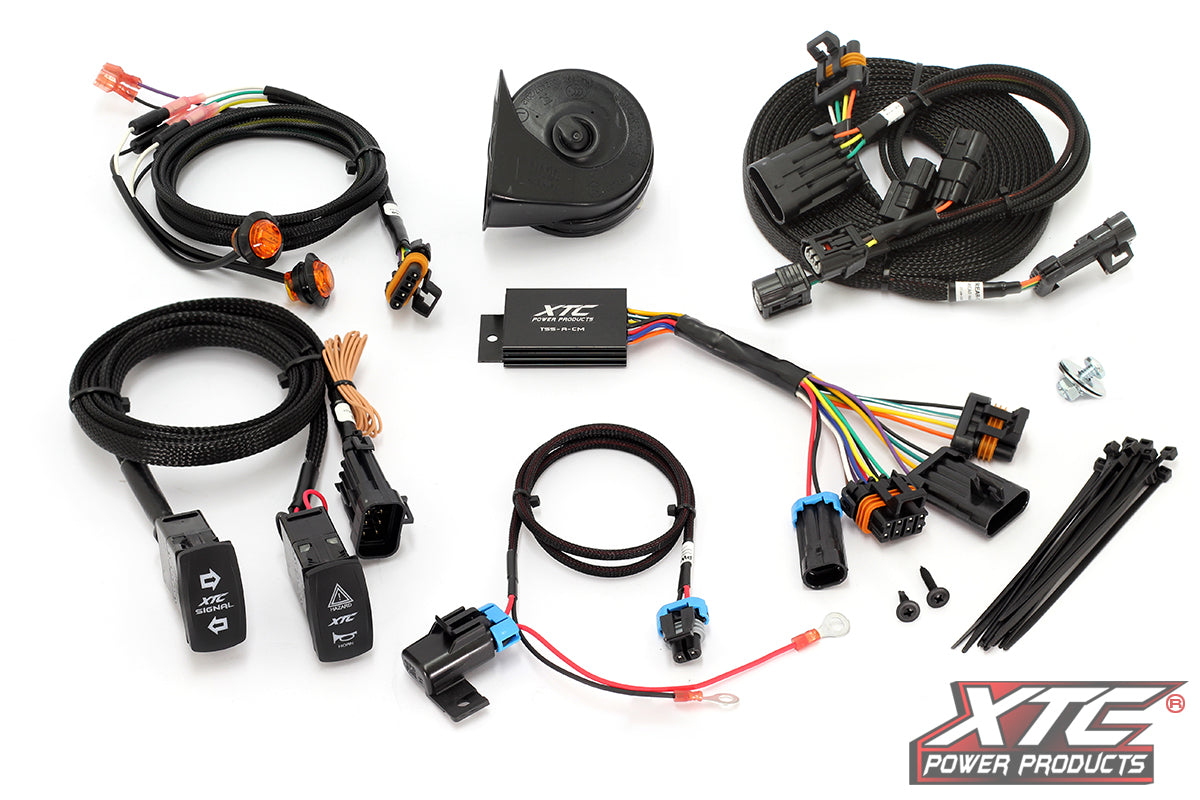 Kawasaki KRX Self-Canceling Turn Signal System with Horn by XTC