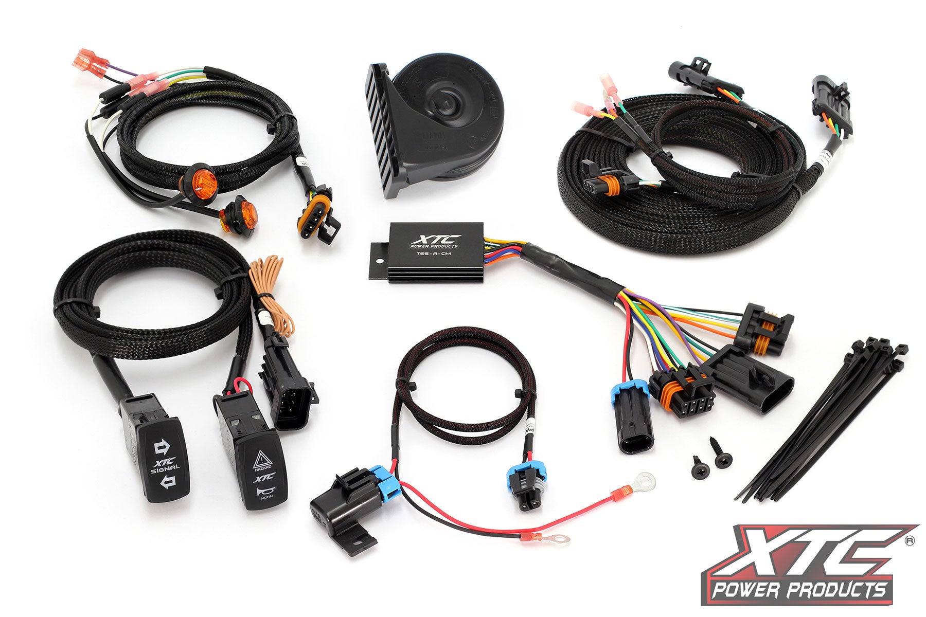 Universal Self-Canceling Turn Signal System with Horn Includes OEM