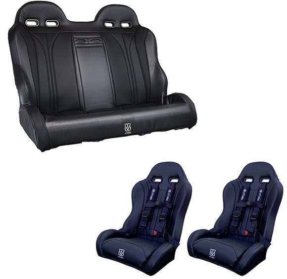 RZR 900 Rear Bench Seat & Front Bucket Seats Set