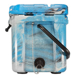 Frosted Frog 20QT Camo Cooler – Camo Blue, Gray & Black, 20QT