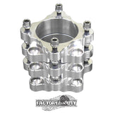 Four-Two Inch Machined Billet Aluminum Wheel Spacers by Factory UTV