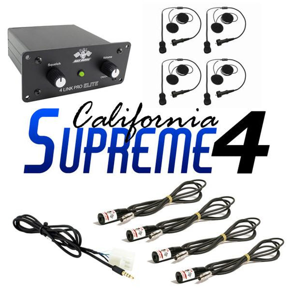 ELITE CALIFORNIA SUPREME 4 INTERCOM By PCI