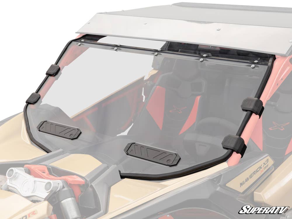 カムカバー　ツインカム　アルミ製 透明窓付き Can-Am Maverick X3 Soft Upper Door – Kemimoto
