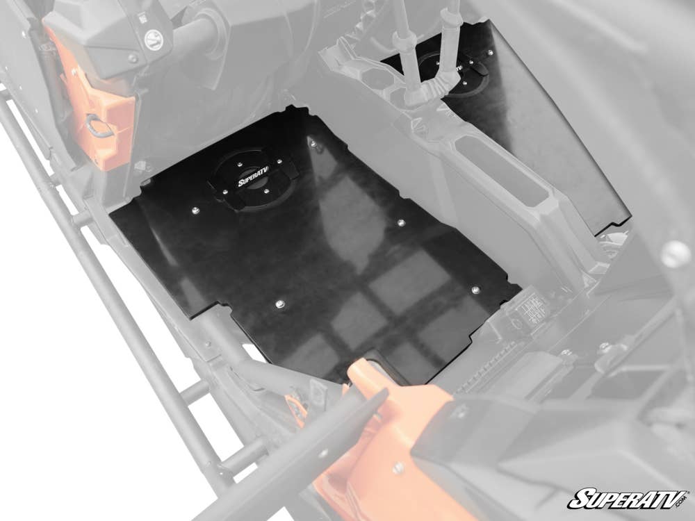 SAUTVS Kit Parafanghi Posteriori XXL Per Can-Am Maverick X3 E X3 MAX (2017-2025) - 4 Pezzi In HDPE - Protezione Da Fango E Detriti