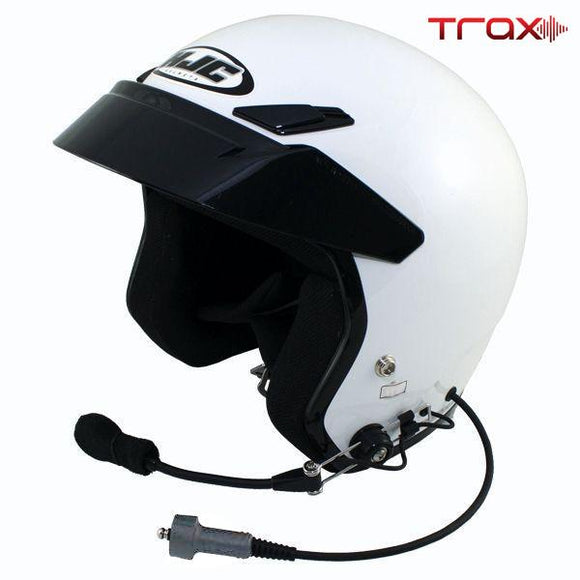 PCI TRAX WIRED HJC CS-5N OPEN FACE HELMET by PCI