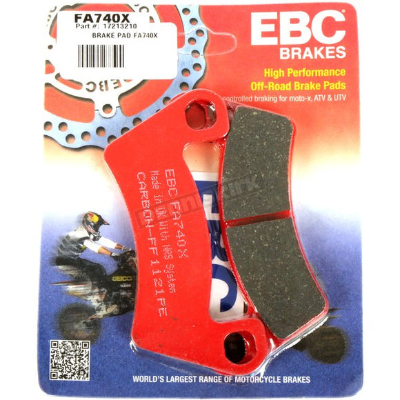 EBC Sport Carbon X Brake Pads - Front Right - Can Am -Defender