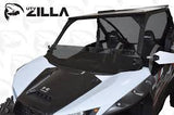 Polycarbonate TINTED Half Windshield with quick straps for KRX By UTV Zilla