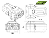 X2 Particle Separator for 2019 - 2021 Honda Talon by KWT