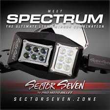 Polaris RZR Spectrum ULTIMATE LIGHT / MIRROR with Universal