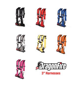 Seat Belt Harness by Dragonfire Racing, H-Style (3