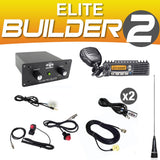 Elite Builder 2 (2 Person intercom and radio kit) by PCI Race Radios