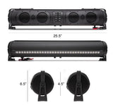 ECOXGEAR SoundExtreme Amplified Bluetooth UTV Soundbar w/RGB Lighting
