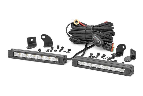 ROUGH COUNTRY 6-INCH SLIMLINE CREE LED LIGHT BARS (PAIR)
