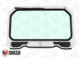 Full Glass Windshield with Vents for 900, 1000, Turbo White by Moto Armor