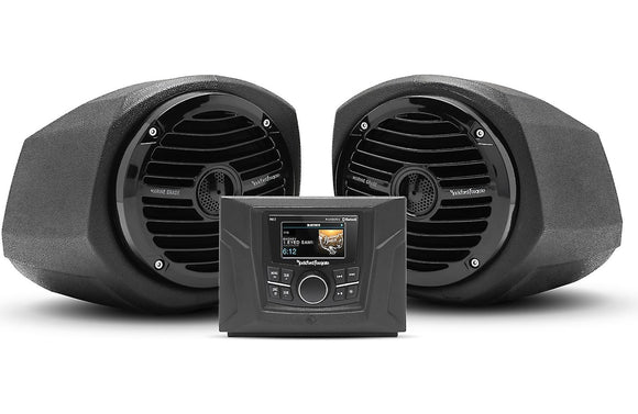 Stage 2 Audio Stereo System Kit (GEN 3) For Polaris General by Rockford Fosgate