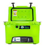 Frosted Frog 20QT Cooler – Original Green, 20QT