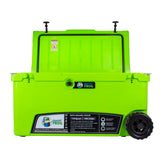 Frosted Frog 110 QT Cooler with Wheels – Original Green, 110QT