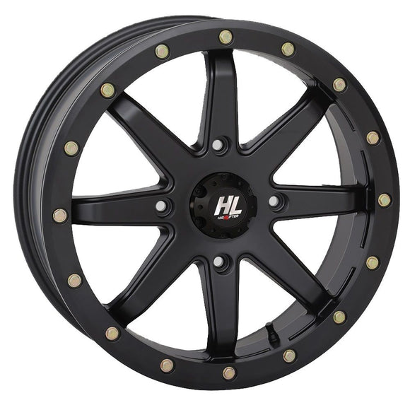 High Lifter HL9 Beadlock  ATV/UTV Wheel - Matte Black (4/137) - Can AM