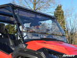 Super ATV HONDA PIONEER 1000 SCRATCH-RESISTANT FLIP WINDSHIELD