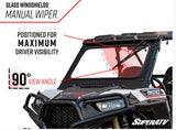 SuperATV POLARIS RZR XP TURBO S GLASS WINDSHIELD