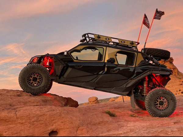 Dirt Warrior Accessories CANAM X3 4-SEAT Cab Enclosure 
