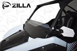 Polycarbonate TINTED Half Windshield with quick straps for KRX By UTV Zilla