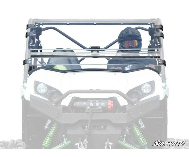 Kawasaki Teryx 750 / 800 Scratch Resistant Flip Windshield by
