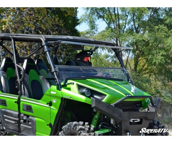 Kawasaki Teryx 750 / 800 Scratch Resistant Flip Windshield by SuperATV
