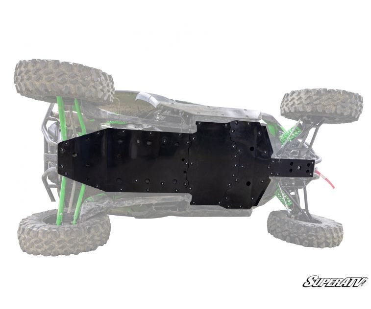 SuperATV Kawasaki Teryx KRX 1000 Full Skid Plate – Pro UTV Parts