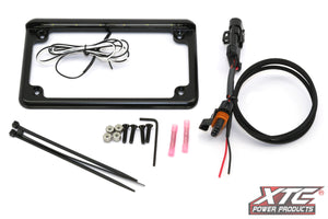 RZR XP 2015+ Plug and Play Power Adapter with 6″ 6 LED License Frame