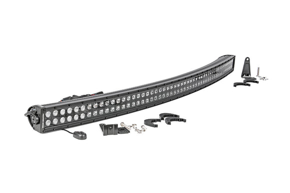 ROUGH COUNTRY 50-INCH CURVED CREE LED LIGHT BAR - (DUAL ROW | BLACK SERIES)