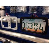 Tube Mounted License Plate Frame by Axia Alloys